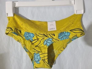 Underwear with Lace Waistband - Auden Yellow & Blue Size Small - Picture 1 of 4