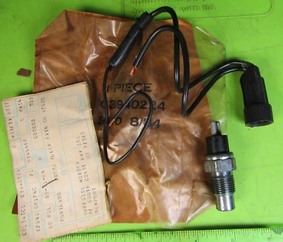 Sensor de temperatura Mopar p/n C3940224 Dodge Plymouth Chrysler 4145565 5S1020 Nuevo de Lote Antiguo Foto 1 de 2