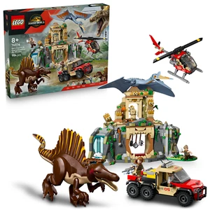 VORBESTELLUNG! LEGO Jurassic World Spinosaurus & Quetzalcoatlus Luftmission (76976) - Bild 1 von 5