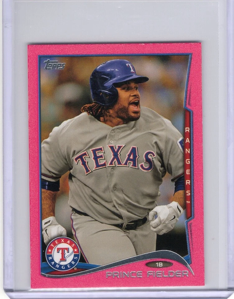2014 Topps Mini Pink #550 Prince Fielder 3/25 - Image 1 of 2