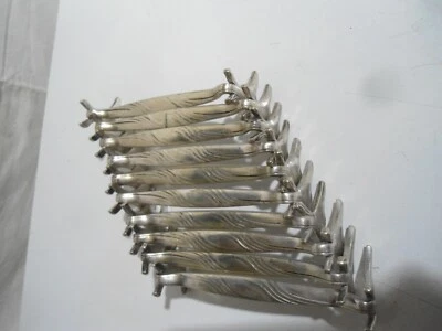 Juego de reposacuchillos Christofle Spatours para 10 personas plateado Foto 1 de 4