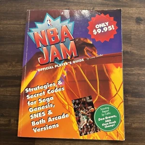 NBA Jam Official Player’s Guide Book Sega Genesis Super Nintendo Arcade Vintage - Picture 1 of 4