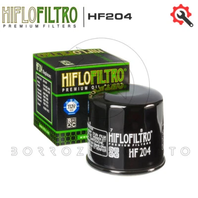 FILTRO OLIO HIFLO HF204 PER KAWASAKI ZX-6R NINJA-636 2005-2006 Foto 1 de 4