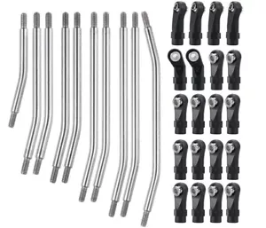 Alloy Machined Linkages (10) for Axial SCX-10 Type Scale Crawler 313mm WB - Picture 1 of 1