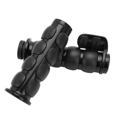 1" Handlebar Grips Throttle Boss Fit For Harley Davidson Softail  Bobber - Image 1 of 4