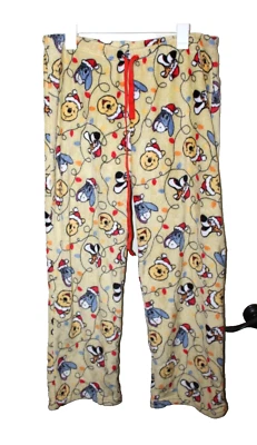 Winnie the Pooh Eeyore Tigger Womens Super Soft Lounge SLEEP Pj Pants XL Luxe - Image 1 of 4
