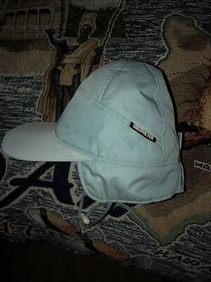 De colección Años 90 Obermeyer Talla M Damas Polvo Azul Vellón Forrado Trapper Oreja Solapa Solar Visor Foto 1 de 4