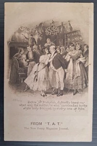 Undated Great Britain Postcard-New Penny Magazine Unused - Picture 1 of 2