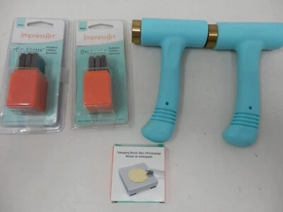 Impress Art Bridgette Numbers Set With Hammer Mallet & Stamping Block - Image 1 of 4