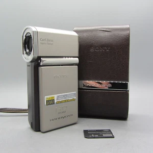 Sony Handycam HDR-TG3 Handheld High Definition Camcorder Silver Tested - Picture 1 of 9