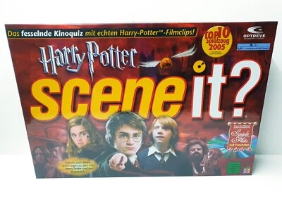 Harry Potter Scene it? Kinoquiz mit DVD Mattel Spiel Brettspiel vollständig - Bild 1 von 4
