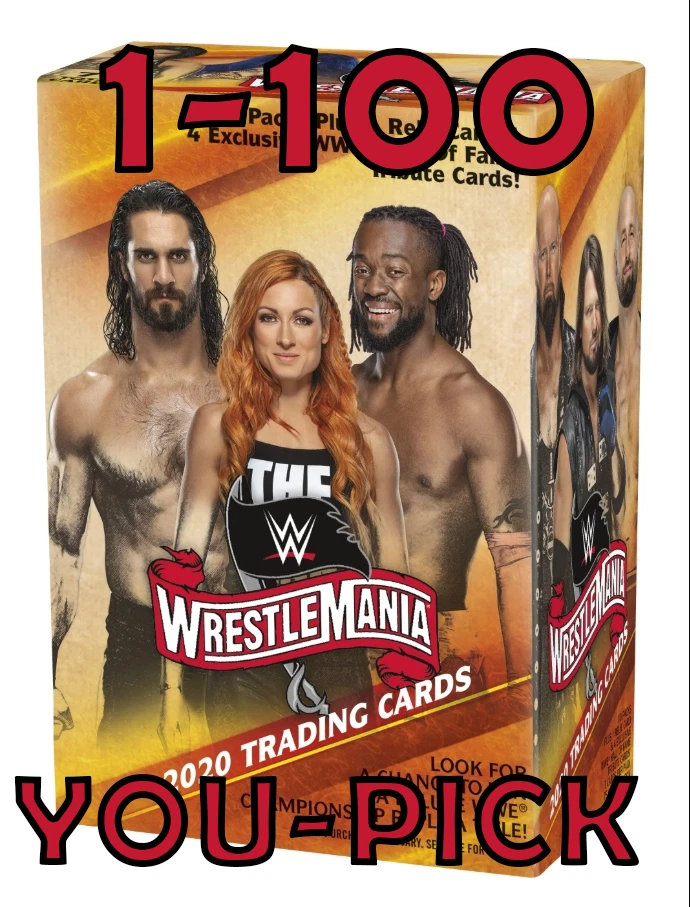 2020 Topps WWE Road to WrestleMania 1-100 - You Pick (FREE COMBINED SHIPPING) - Image 1 of 1