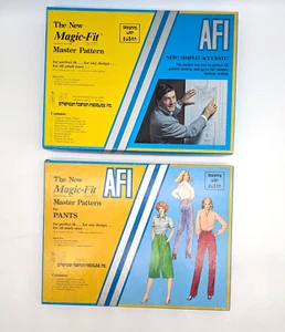 AFI Magic-Fit Master Pattern and Pants Pattern For All Sizes Uncut Unused 1984 - Picture 1 of 8