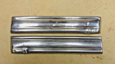 1942 1946 Ford COWL STAINLESS TRIM MOLDINGS Original pair - Image 1 of 4