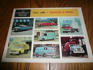 1965 Chevrolet Trucks Full Line Gas & Diesel Models Sales Brochure - Picture 1 of 6
