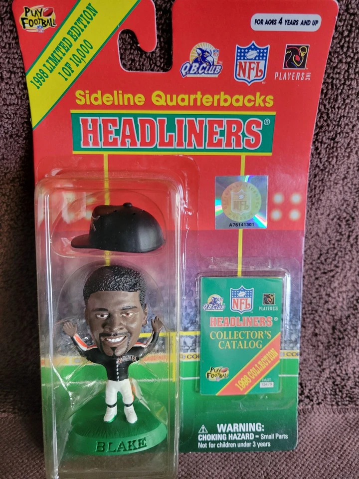 1998 NFL Corinthian Headliners Sideline Quarterbacks Mark Brunell Jaguars Figure