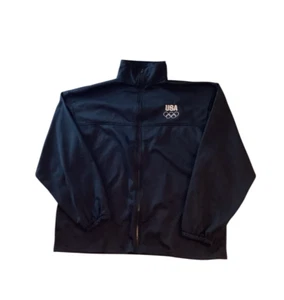 US Olympic sCommittee Full Zip Team USA Jacke Größe 2XL Navy Blau - Bild 1 von 8