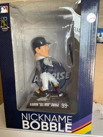 Aaron Judge  " All Rise"  New York Yankees FOCO Nickname Boblehead NIB Cover