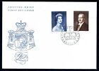 Liechtenstein 1960 Royal couple, Mi. 402, 403. Gorgeous cover. Hi cat value.