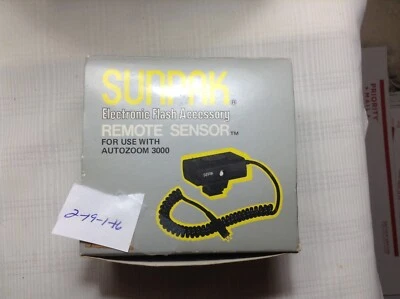 Sensor remoto Sunpak para flash Sunpak AutoZoom 3000 Foto 1 de 2