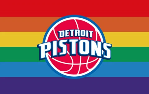 Detroit Pistons Pride Flag 3x5ft Banner Polyester basketball pistons009 Cover