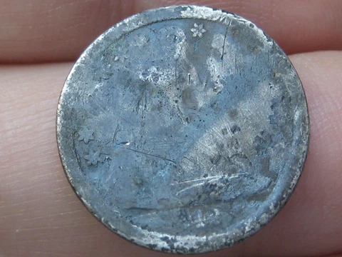 1842 P Seated Liberty Silver Dime- Philadelphia, Fire Damaged? Cover