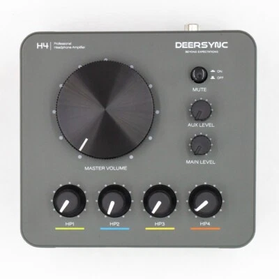 Deersync H4  4-Channel Professional Studio Headphone Amplifier - Image 1 of 4