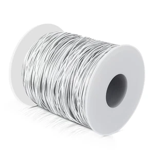 Alambre de acero inoxidable 304 calibre 18 (1 mm) 100 pies para alambre de rescate esculpir alambre - Imagen 1 de 12