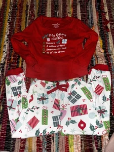American Girl Doll Pajama Set Christmas Checklist Holiday - Picture 1 of 1
