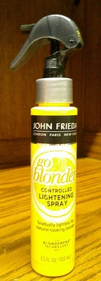 John Frieda Sheer Blonde Go Blonder 控制美白喷雾 3.5 盎司 1028 — 第 1/2 张图片