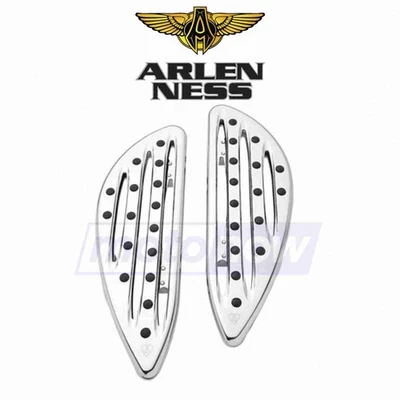 Arlen Ness Deep Cut Driver Floorboards for 2004-2006 Harley Davidson FLHRSI ro Foto 1 de 4