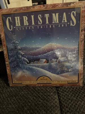 Christmas Listen To The Joy Hallmark Vinyl 1986 Foto 1 de 4