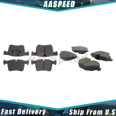 Juego de pastillas de freno delanteras traseras Posi silenciosas para BMW X4 2015 2016 2017 2018 Foto 1 de 4