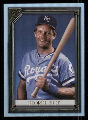 2021 Topps Gallery Rainbow Foil #84 George Brett - Image 1 of 2