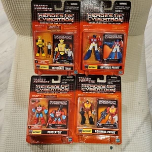Transformers Heroes of Cybertron Hasbro 2003 lot of 4 AUTOBOT  - Picture 1 of 2