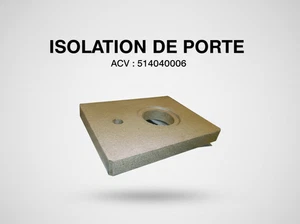 ACV 51404006 - Isolation de Porte en Vermiculite Réfractaire pour Chaudière - Imagen 1 de 2