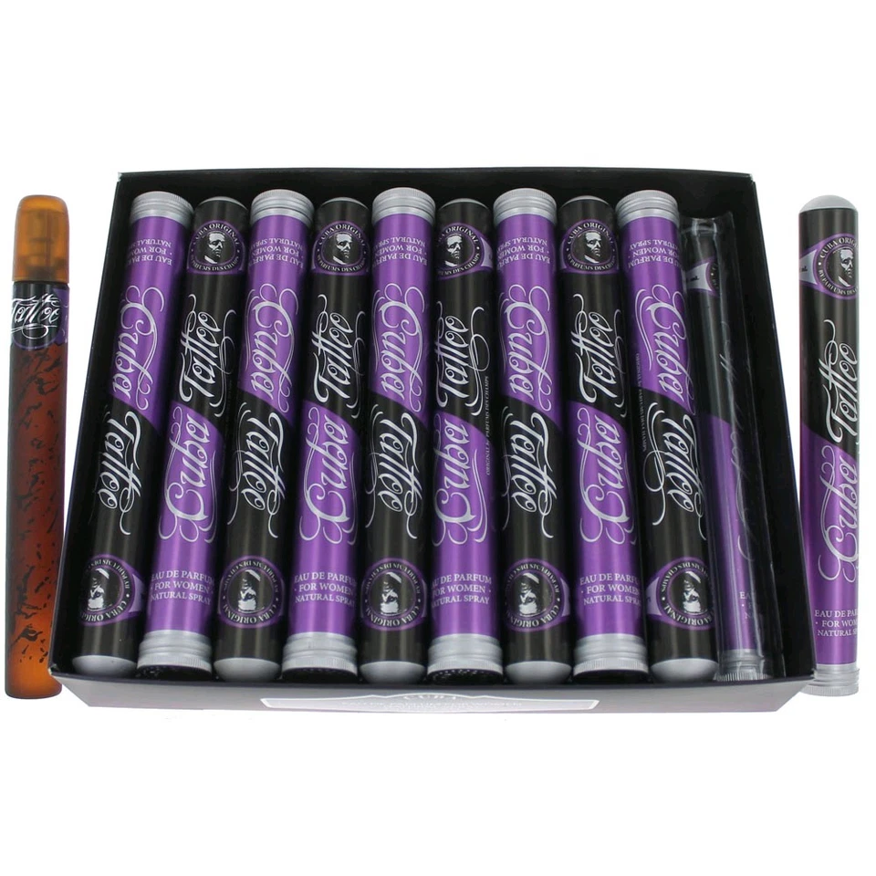 Cuba Tattoo de Cuba, spray EDP de 1,17 oz para mujer. Pack de 20 Foto 1 de 1