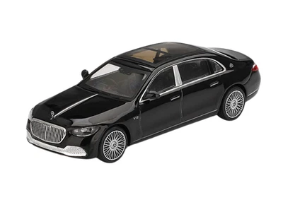 Mercedes-Maybach S680 Black (Mini GT) Diecast 1:64 Scale Model - TSM MGT00977 - Image 1 of 3