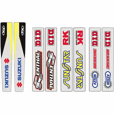 Factory Effex Suzuki OEM Swingarm Graphic - 19-42420 Swingarm Graphic Kit - Image 1 of 4