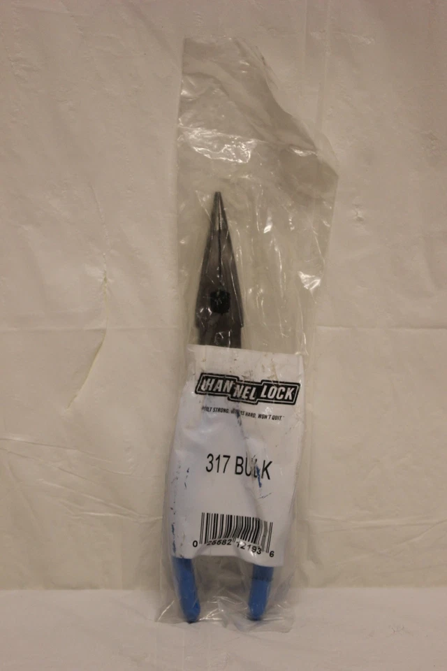 Channellock 317 8" Long Nose Pliers With Side Cutter