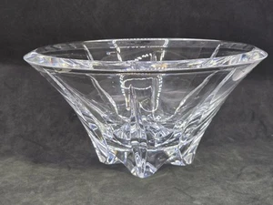 LENOX Ovations Oasis Crystal Bowl BEAUTIFUL!  HEAVY!  9" Diameter  - Picture 1 of 11