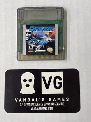 GBC - Driver You Are the Wheelman Nintendo Gameboy Color Cart Only #111 - Image 1 of 2