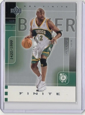 2002-03 Upper Deck Finite - Vin Baker #5 /1999 - Image 1 of 2