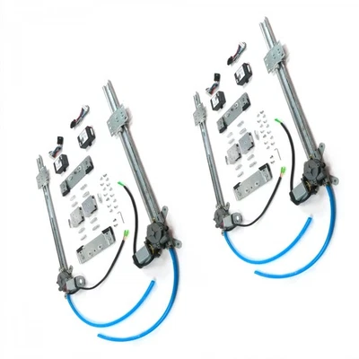 Kit de ventana de vidrio plano de 4 puertas 1946-1968 Ford Anglia instalar billet con interruptores  Foto 1 de 4