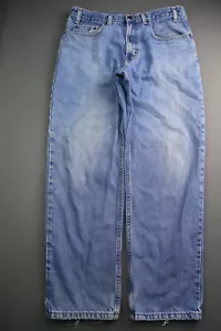Men's Kirkland Jeans Straight Leg 5 Pocket Size 34x30 (Measure 34x28) - Picture 1 of 7