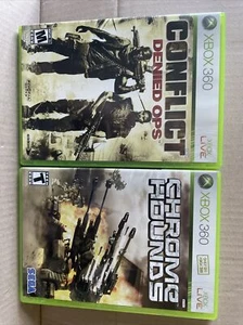 Conflict: Denied Ops & Chrome Hound (Xbox 360) Used Very Good Condition - Picture 1 of 6