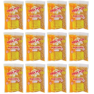 BOX - (Pack of 12) Mega Pop Popcorn, Oil and Salt Kits - 10.5 Oz., 16.50 Pound ( - Picture 1 of 3