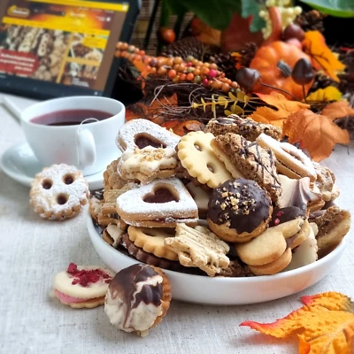 HANDGEFERTIGT Pasticceria fine 1Kg edizione autunnale biscotti e biscotti come fatti in casa 🥐FeinLand