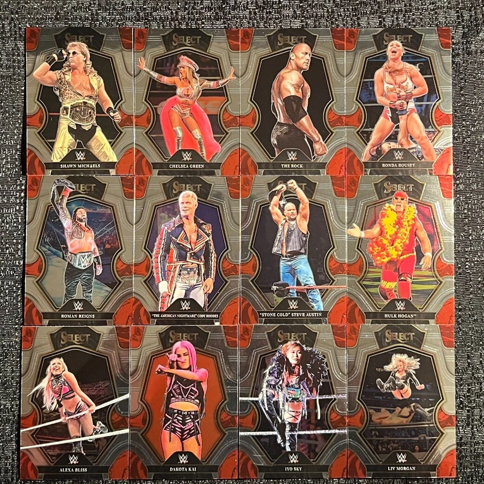 2023 Panini Select WWE Premier Level Complete Your Set You Pick Card #101-200 - Image 1 of 1