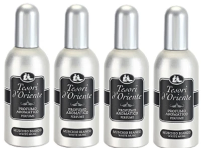 TESORI D'ORIENTE TESORI D´ORIENTE MUSCHIO BIANCO WHITE MUSK Parfum 4 x 100ml PROFUMO AROMATICO